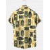 Men's Hawaiian Tiki Short Sleeve Shirt